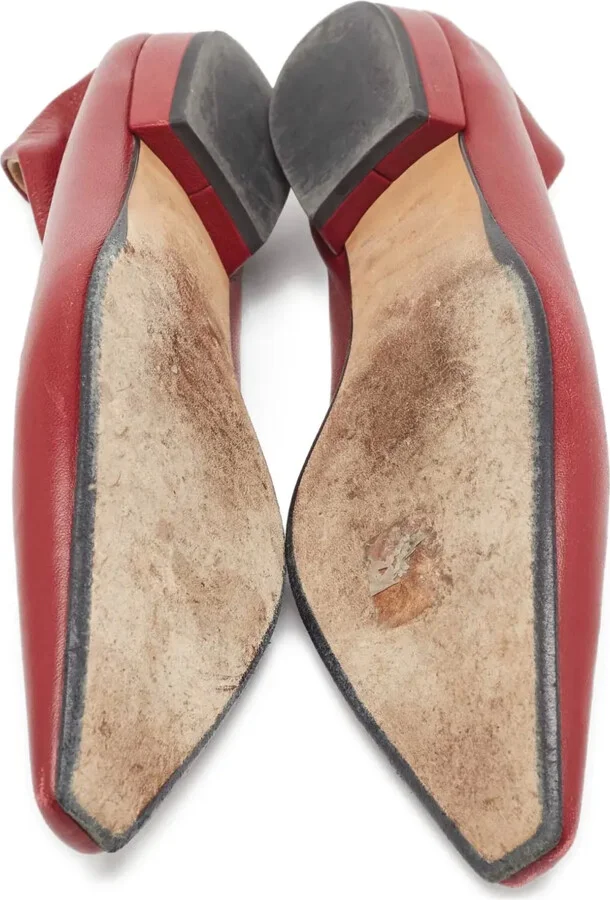 Square-Toe Ballet Flats - Image 4