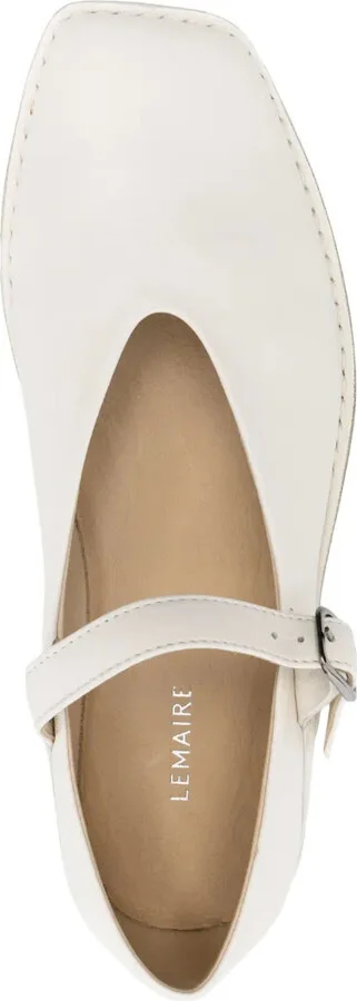 Square-Toe Ballet Flats - Image 4