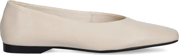 Square-Toe Ballet Flats