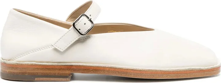 Square-Toe Ballet Flats