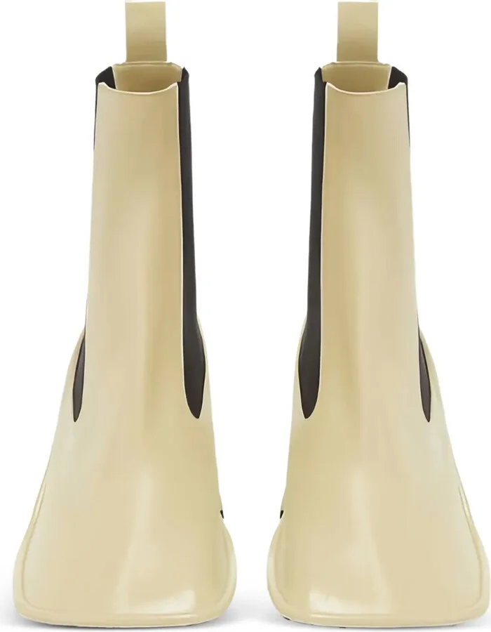 Square-Toe Block-Heel Boots - Image 3
