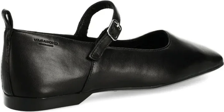Square-Toe Buckle Flats - Image 3