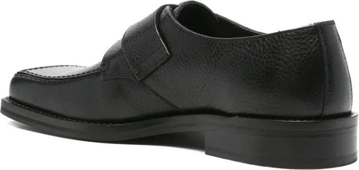 Square-Toe Buckle Loafers - Image 3