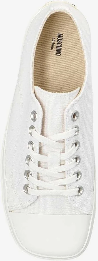 Square-Toe Canvas Sneakers - Image 3
