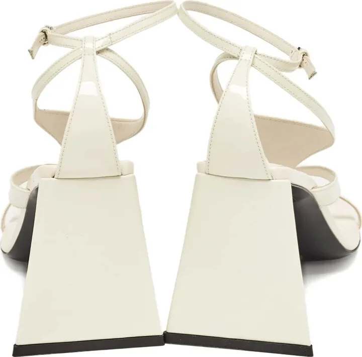 Square-Toe Heeled Sandals - Image 4