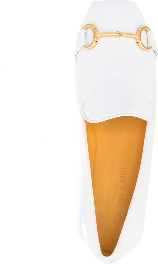 Square-Toe Horsebit Loafers - Image 4