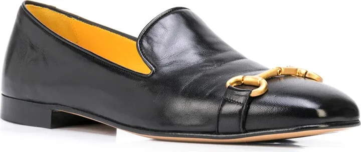 Square-Toe Horsebit Loafers - Image 2