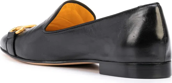 Square-Toe Horsebit Loafers - Image 3