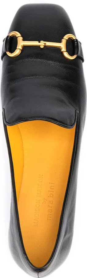 Square-Toe Horsebit Loafers - Image 4