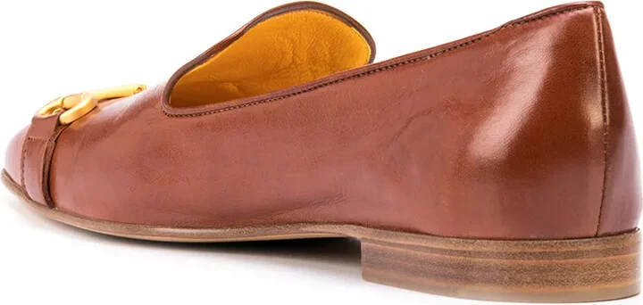 Square-Toe Horsebit Loafers - Image 3