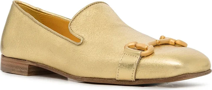 Square-Toe Horsebit Loafers - Image 2