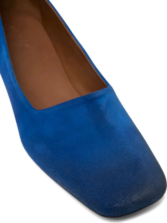 Square-Toe Kitten-Heel Pumps - Image 4