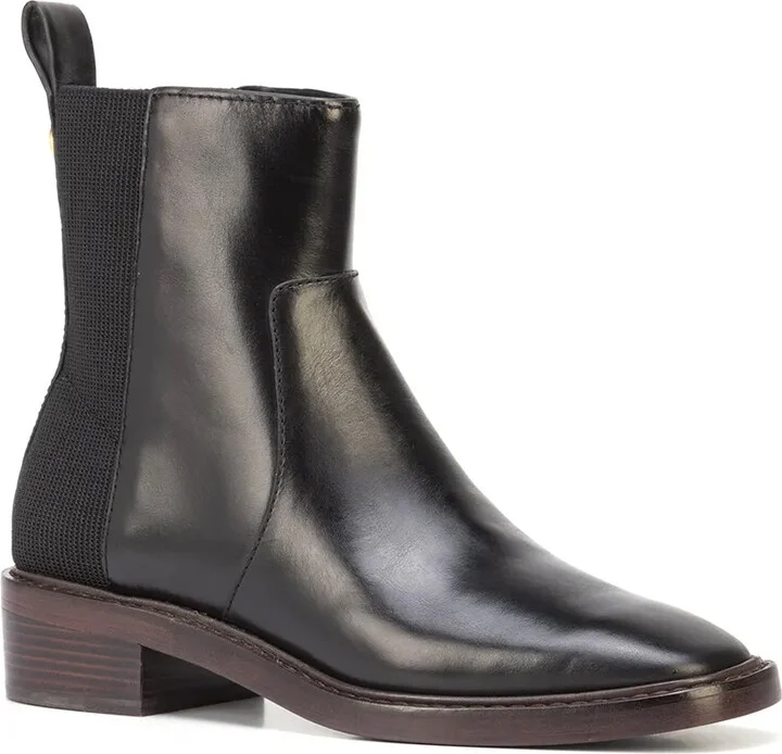 square-toe leather Chelsea boots - Image 2