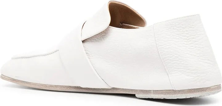 Square-Toe Leather Loafers - Image 3
