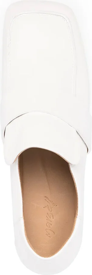 Square-Toe Leather Loafers - Image 4