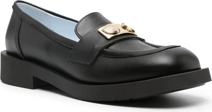 Square-Toe Leather Loafers - Image 2