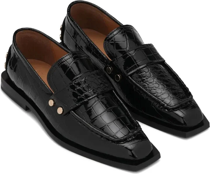 Square-Toe Loafers - Image 2