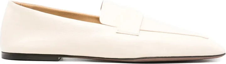 Square-Toe Loafers