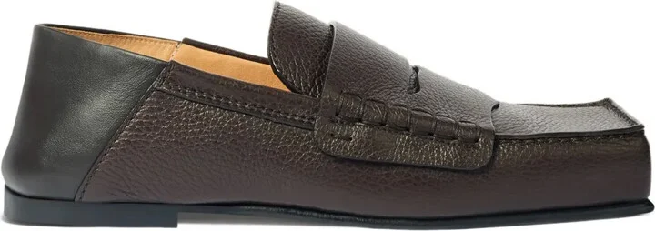 Square-Toe Loafers