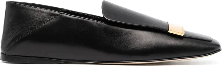 Square-Toe Loafers