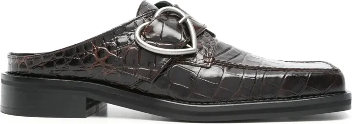 Square-Toe Mules