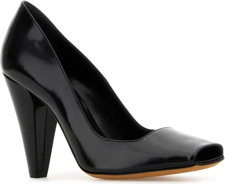 Square Toe Patent Pumps - Image 2