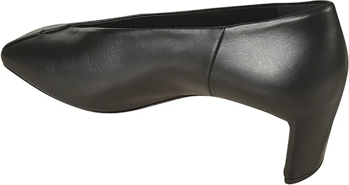 Square Toe Slide-on Pumps - Image 3