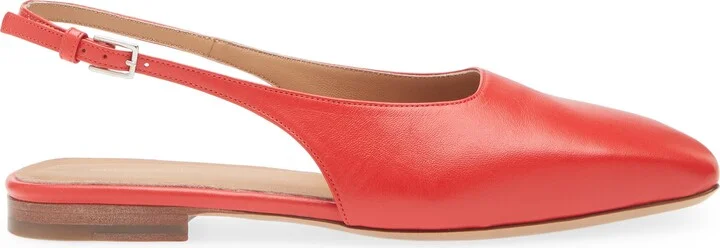 Square Toe Slingback Flat - Image 3