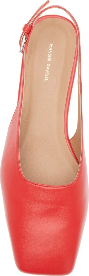 Square Toe Slingback Flat - Image 5