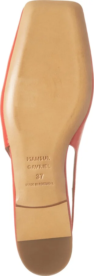 Square Toe Slingback Flat - Image 6