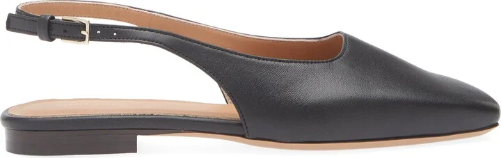 Square Toe Slingback Flat - Image 9
