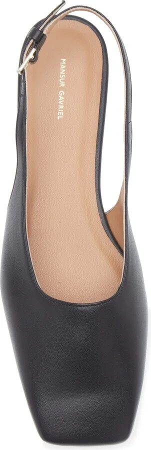 Square Toe Slingback Flat - Image 11
