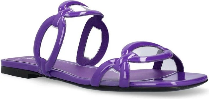 Square Toe Slip-on Slides - Image 2