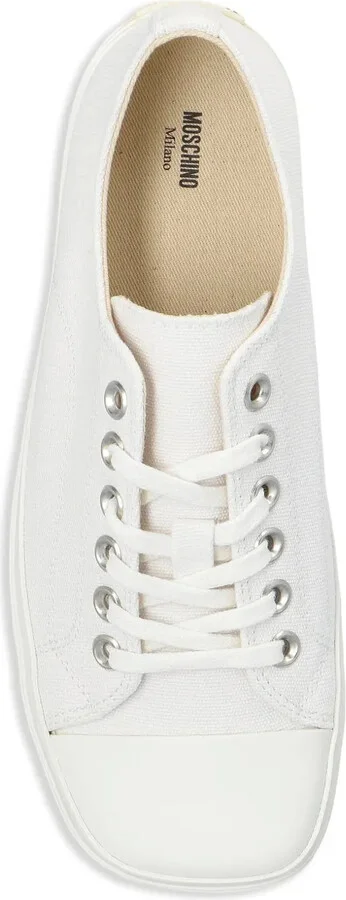 Square-Toe Sneakers - Image 4