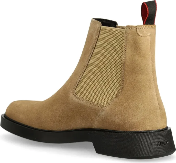 square-toe suede Chelsea boots - Image 3
