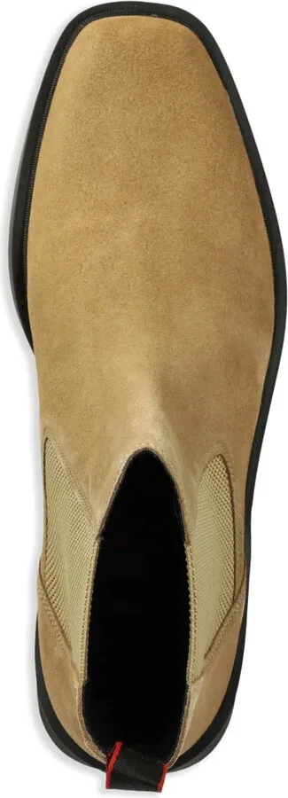 square-toe suede Chelsea boots - Image 4