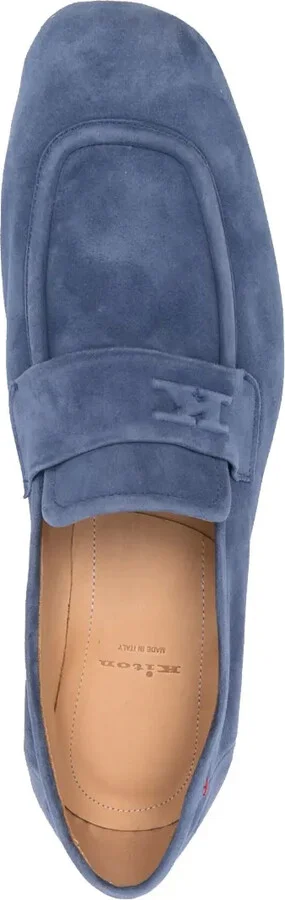 Square-Toe Suede Loafers - Image 4