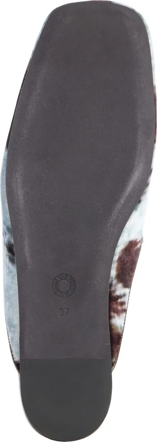 Square Toe Velvet Mule - Image 5