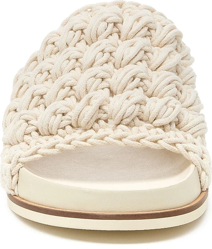 Squish Knotted Platform Slide Sandal - Image 3