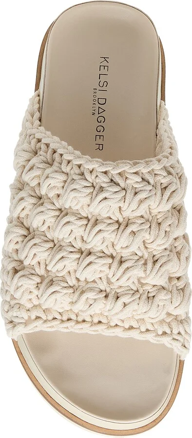 Squish Knotted Platform Slide Sandal - Image 4