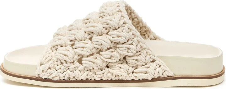 Squish Knotted Platform Slide Sandal - Image 7