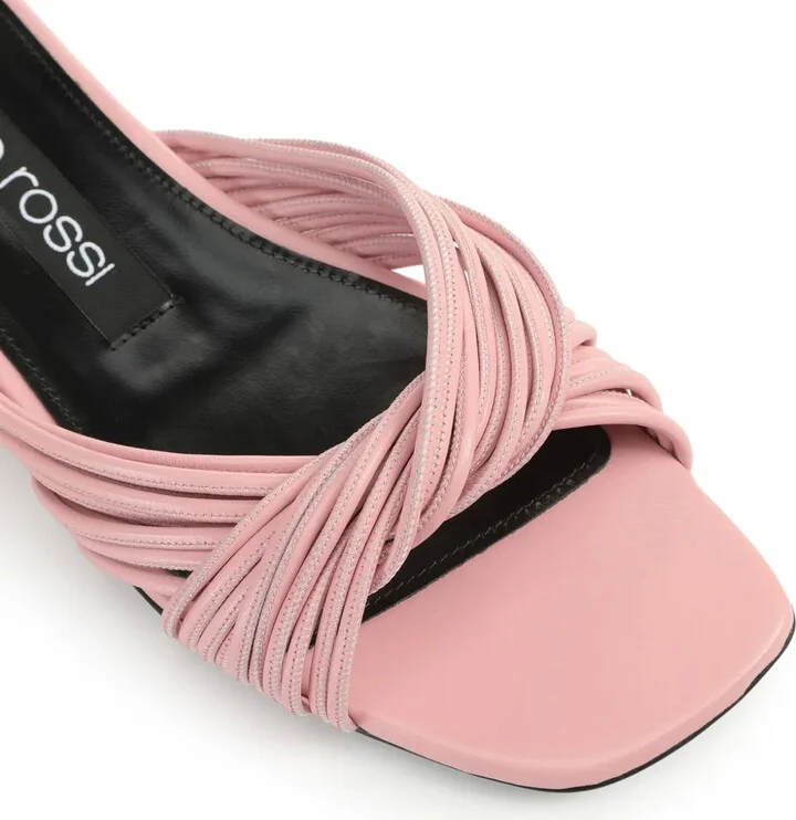 sr Akida woven leather sandals - Image 5