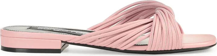 sr Akida woven leather sandals
