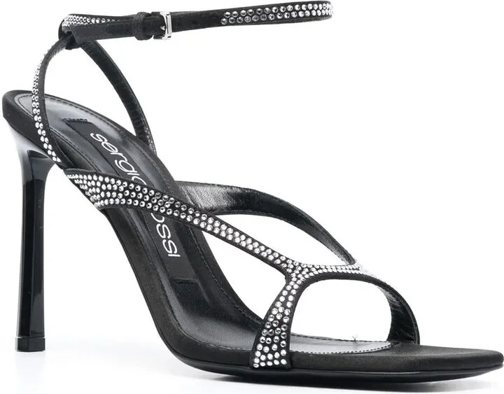 Sr Aracne 100mm crystal-embellished sandals - Image 2