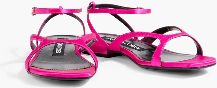 sr Aracne 15 satin sandals - Image 2