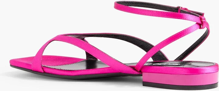 sr Aracne 15 satin sandals - Image 3