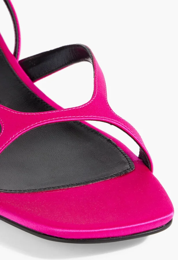sr Aracne 15 satin sandals - Image 4