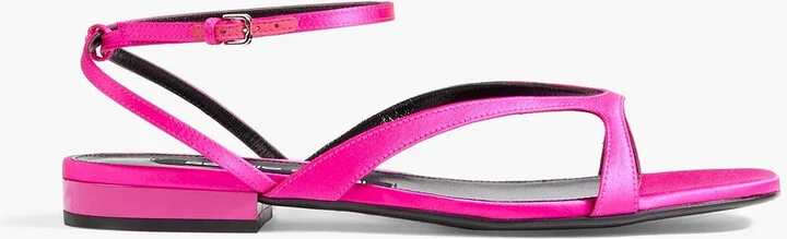 sr Aracne 15 satin sandals