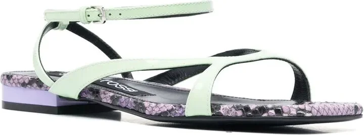 Sr Aracne snake-print sandals - Image 2