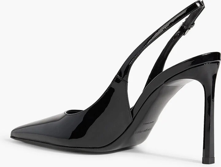sr Liya 95 patent-leather slingback pumps - Image 3